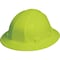Deltaplus Hard Hat, Omega II, Polyethylene, 6 Point Ratchet, Type 1, Class E, Hi-Vis Lime WEL19920HL - alternate 1