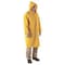Mcr Safety Rain Jacket, Detachable Hood, PVC, Snap Closure, .35 mil Thickness, 49 in Length, Yellow, L 230CL - alternate 1