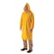 Mcr Safety Rain Jacket, Detachable Hood, PVC, Snap Closure, .35 mil Thickness, 49 in Length, Yellow, L 230CL - alternate 2