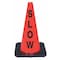 Zoro Select Message Cone, 18 in Height, Vinyl 1850-L WET FLOOR VER - alternate 2