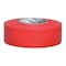 Zoro Select Flagging Tape, No Legend, Fluorescent Red, 1 3/16 in Wide x 150 ft Length, Vinyl, 3 mil TXRG-200 - alternate 1