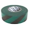 Zoro Select Flagging Tape, No Legend, Black/Green, 1 3/16 in Wide x 300 ft Length, Vinyl, 2 mil SGBK-200 - alternate 1