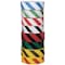 Zoro Select Flagging Tape, No Legend, Blue/White, 1 3/16 in Wide x 300 ft Length, Vinyl, 2 mil SWB-200 - alternate 1