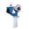 Zoro Select Tape Dispenser, 3 in Max. Tape Width. 6 1/4 in Tape Core Dia, Pistol, Plastic, Blue, Yellow 3UAX4 - alternate 2
