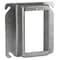 Raco Mud Ring, 1 Gang, Galvanized Zinc, Square Box Type 775 - alternate 1