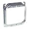 Raco Mud Ring, 2 Gangs, Galvanized Zinc, Square Box Type 769 - alternate 1