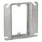 Raco Mud Ring, 1 Gang, Galvanized Zinc, Square Box Type 773 - alternate 1