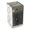 Raco Electrical Box, 16 cu in, Masonry Box Type, 1 Gang, Galvanized Zinc, Rectangular Shape 690 - alternate 1