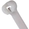 Ty-Rap Cable Tie, 24-1/2 in L, 7 in Max Bundle Dia., Natural, Nylon 6/6, 120 lb Strength, 50 PK TY5277M - alternate 1