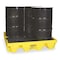 Eagle Mfg Spill Pallet, 66 gal Spill Capacity, 4 Drums, 8,000 lb Load Capacity, High Density Polyethylene 1645 - alternate 3