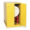 Eagle Mfg Hazardous Material Storage Cabinet, 55 gal, 0 Shelves, Steel, 30 in W x 50 in H x 48 in D, Yellow 1928X - alternate 4