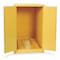 Eagle Mfg Hazardous Material Storage Cabinet, 55 gal, 0 Shelves, Steel, 30 in W x 50 in H x 48 in D, Yellow 1928X - alternate 1