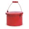 Eagle Mfg Bench Can 1 gal Galvanized Steel Can, Brass Plunger, 7 in Dasher Plate Dia., Red B604 - alternate 1