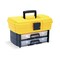 Flambeau Polypropylene,  Yellow Portable Tool Box 6730HB
