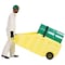 Enpac Indoor Dispensing Dolly, Yellow, 70 Gal 5300-YE - alternate 3