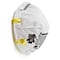 3M N95 Disposable Respirator, 8210, Dual Headstrap, Particulate Respirator, Nose Clip, PK20 8210 - alternate 6