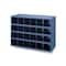 Durham Mfg Pigeonhole Bin Unit, 33.75 in W x 12 in D x 23.875 in H, 24 Compartments, Gray, Steel 356-95 - alternate 4