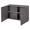 Durham Mfg Shelving Storage Cabinet, 22-1/4 in H, 33-3/4 in W, 8-1/2 in D, Swing, Keyed, Gray, 1 Shelves 343-95 - alternate 1