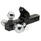 Buyers Products Tri Ball Mount w/ Pintle Hook, 2 in Compatible Ball Shank Dia, 1 7/8 in Ball Dia 1802279 - alternate 6