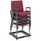 National Public Seating Stacked Chair Dolly, 1000 lb. Load Capacity, Holds 10 Chairs DY81 - alternate 2
