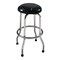 Traxion Engineered Products Round Stool, Height Range 30", Steel Black 4-110 - alternate 3