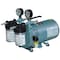 Gast Compressor/Vacuum Pump, 1/8 hp, 115V AC, 25.5 in H Max Vacuum, 60 psi Max Continuous Pressure DOA-P704-AA - alternate 2