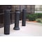 Zoro Select Bollard Cover, 6 In Dia., 52 In H, Black ARCH-BK-6-52-S - alternate 3