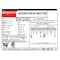 Dayton Auger Drive Motor, Capacitor-Start, 1/2 HP, 115/230V AC, 1,725 Nameplate RPM, 56YZ Frame 3K995 - alternate 2