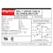Dayton Split-Phase Belt Drive Motor, 1/4 HP, 48 Frame, 115/208-230V AC Voltage, 1,725 Nameplate RPM 3K091 - alternate 2