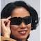 Mcr Safety DEUCE(R), Safety Glasses, Anti-Fog, Scratch-Resistant, Clear Lens, Gray Frame, Half-Frame DC210 - alternate 2