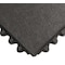 Wearwell Interlocking Antifatigue Mat Tile, 5/8 in Thickness, Rubber, Black 570 - alternate 1