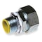 Raco Conduit Fitting Connector, 1-1/4 in, Liquid-Tight, Steel, Electro Zinc Plated, Gray 3515RAC - alternate 1