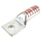 Abb One-Hole Compression Lug, 250 kcmil Max, 1/2 in Stud, Long Barrel, Aluminum, Red 60156 - alternate 1