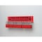 Master Lock Padlock Station, Unfilled, Holds 18 Padlocks, 3 in H x 17.5 in W, English/French/Spanish, Red S1518 - alternate 3