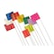 Presco Marking Flag, PVC, Solid, 2.5" L., 100 PK 2315R-200 - alternate 2