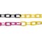 Zoro Select Plastic Chain, Black/Yellow, 100 ft Length, Gloss 50029-100 - alternate 1