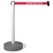 Tensabarrier Barrier Post with Belt, White, 7 1/2 ft Length, 38 in Post Height, Caution Do Not Enter 885-32-STD-NO-RGX-C - alternate 5