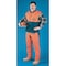Deltaplus Chainsaw Chaps, Orange, Nylon, 33 in Length WELJE94233 - alternate 5