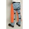 Deltaplus Chainsaw Chaps, Orange, Nylon, 33 in Length WELJE94233 - alternate 6