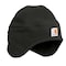 Carhartt Men's 2-in-1 Hat, Pull-down Face Mask, Polyester, Spandex, FastDry Technology, Black, Universal A202-BLK  OFA - alternate 2