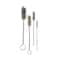 Tanis Tube and Pipe Brush, 5 in L Handle, 1 in L Brush, Tan, Brass, 6 in L Overall, 12 PK 05002 - alternate 2