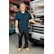 Vf Imagewear CP40 Short Sleeve Coverall, Cotton/Polyester, 5 oz Fabric Weight, 31 in Inseam, Navy, M Regular CP40NV RG M - alternate 1