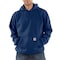 Carhartt Hooded Sweatshirt, Navy, XL Tall K121-472 XLG TLL - alternate 2
