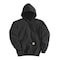 Carhartt Hooded Sweatshirt, Black, Cotton/PET, 3XL K121-BLK 3XL REG - alternate 1