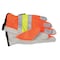 Mcr Safety Leather Drivers Gloves, Shirred Slip-On Cuff, Keystone Thumb, White, S, 1 PR 36111S - alternate 2