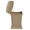 Rubbermaid Commercial Ranger(R) 45 gal Square Outdoor Can, Beige, None, Plastic, 24 7/8 in FG917188BEIG - alternate 6
