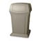 Rubbermaid Commercial Ranger(R) 45 gal Square Outdoor Can, Black, None, Plastic, 24 7/8 in FG917388BLA - alternate 2