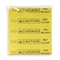 Rubbermaid Commercial Sorbent Pad, Universal, 2 3/4 gal Vol Absorbed per Pkg, 20 in x 16 1/2 in, Yellow, Polypropylene FG425200YEL - alternate 1