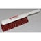Tough Guy 2 1/2 in W Bench Brush, Soft, 5 in L Handle, 8 in L Brush, Red, Plastic, 13 in L Overall 3NB66 - alternate 1