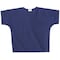 Landau Scrub Shirt, Cotton/Polyester, Short Sleeve, 2 Pockets, V-Neck, Navy, Size XL 7502BNPXLRG - alternate 1